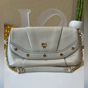 MCM Leather Shoulder Bag